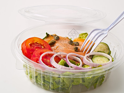 盒子里塞门沙拉蔬菜环境设置盘子饮食低脂肪沙拉桌面美食午餐图片