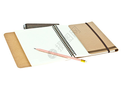 浅奶油彩色纸笔纸 棕色书金融铅笔学校床单学生商业笔记本日记草图教育图片