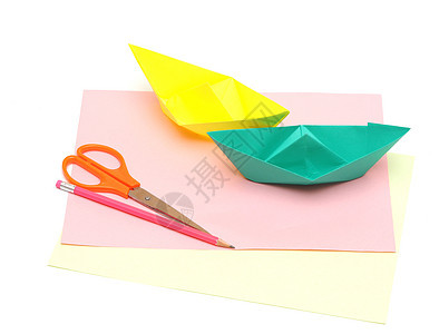 纸船玩具海军折叠竞赛旅行老板探索折纸个性图片