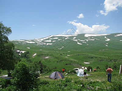 阿尔卑斯山草原草甸风景天空旅行全景石头植被植物群冰川宽慰图片