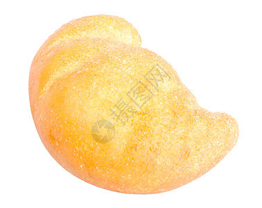滚卷单面包宏观黄色面包硬皮照片小麦金子橙子摄影食物图片