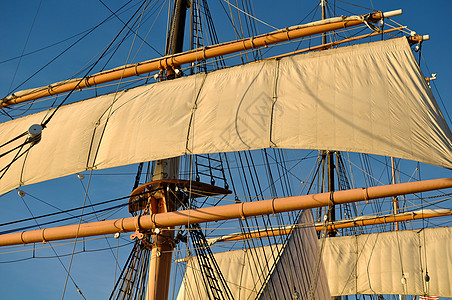 海盗船马斯特勺子海盗罗盘遗产码头巡航麝香波浪桅杆帆船赛图片