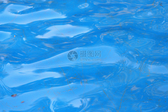 摘要背景背景 水游泳框架涟漪波纹蓝色液体气泡水池场景海浪图片