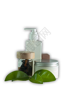美容化妆品淋浴液体护发素产品塑料蓝色香水治疗团体润肤图片