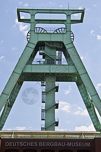 德国采矿博物馆金属纪念碑工程历史天空旅行波鸿工业工作煤炭图片