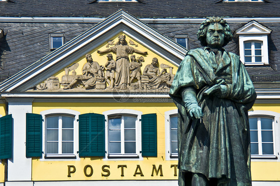 贝多芬晴天艺术纪念碑作曲家文化邮政青铜城市音乐家历史图片