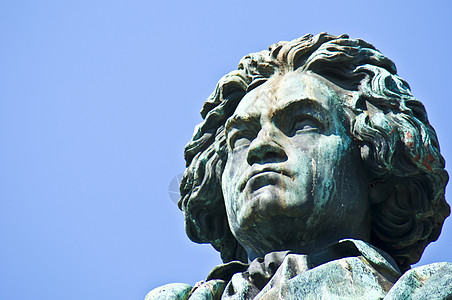 贝多芬城市货车历史纪念碑作曲家青铜音乐家文化遗产雕像图片