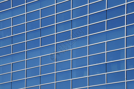一座现代商业办公楼的外窗公司都市建筑学办公室建筑大厦玻璃蓝色窗户图片