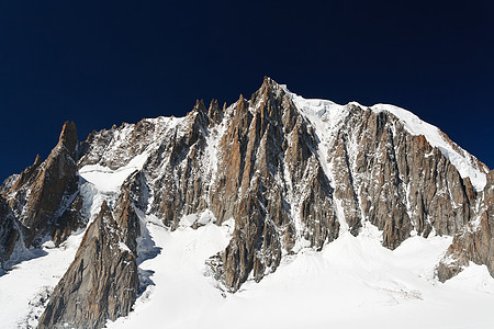 勃朗山质量fcolor山脉旅行天空首脑顶峰山峰冰海登山岩石图片