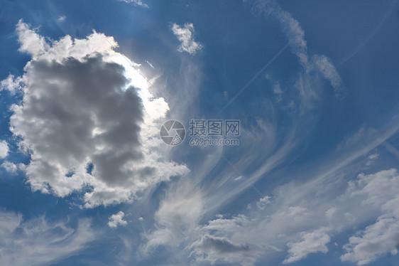 天堂气氛戏剧性风景图层太阳阳光天气空气线条飞行图片