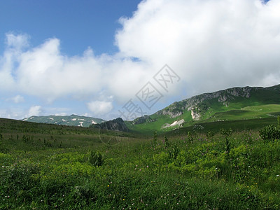 山山脉高原植被草甸风景斜坡轨道路线山丘高地高山图片