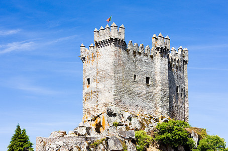 葡萄牙贝拉省佩内多诺城堡要塞工事世界建筑学防御据点旅行外观景点建筑图片