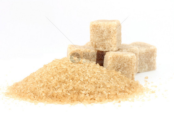 甘蔗糖食物颗粒状水晶白色立方体图片