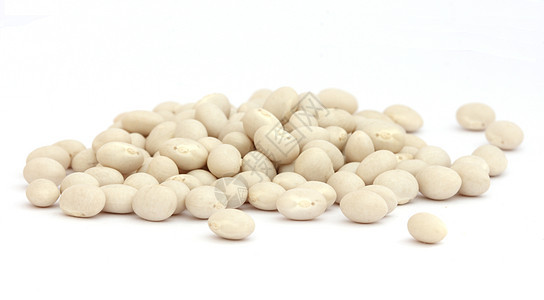 白豆豆类蔬菜食物白色团体图片