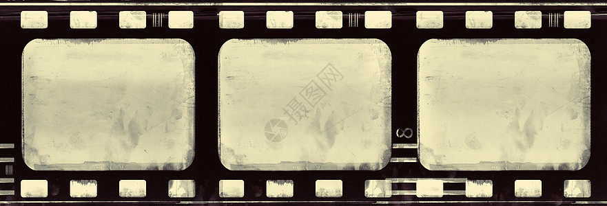 Grunge 胶片框架插图边界噪音电影材料屏幕边缘划痕相机面具图片
