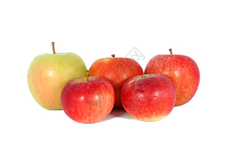 提取新鲜苹果营养绿色食物小吃红色水果图片