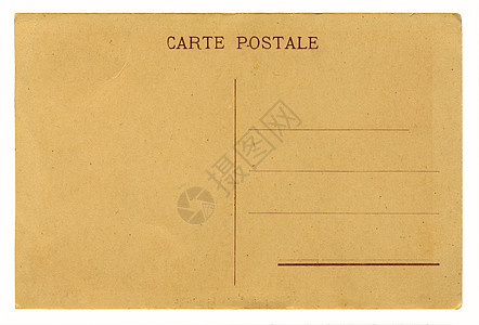 古董明信片邮戳假期折痕衰变办公室邮件文档对应邮政褪色图片