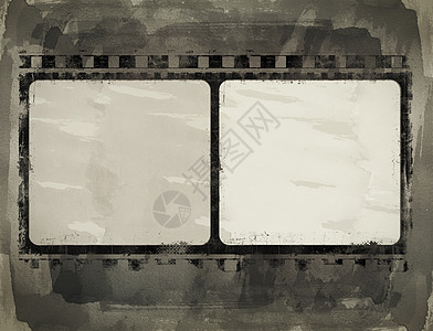 Grunge 胶片框架材料边缘相机噪音艺术划痕插图边界面具拼贴画图片