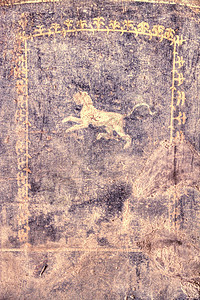 庞贝弗雷斯科考古学历史壁画废墟艺术绘画遗产古董图片