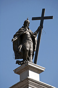 西格蒙特三世瓦萨青铜科威皇家雕塑地标雕像吸引力国王柱子纪念碑图片