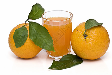 西班牙橘子糖果生物早餐树叶流感食物净化预防果汁叶子背景图片