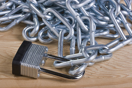 锁链挂锁保障纽带隐私安全力量障碍预防警卫背景图片
