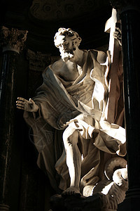 罗马 圣彼得的雕像图片