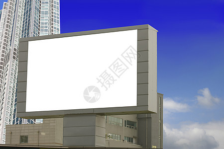 城市广告牌办公室蓝天公寓建筑学空白广告交通帆布白色建筑图片