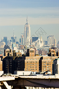 美国纽约州纽约市曼哈顿帝国大厦 帝国大厦市中心位置建筑物旅行建筑学景观城市市政地标摩天大楼图片