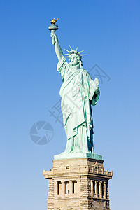 自由国家纪念碑国际女神像 美国纽约纪念碑外观位置世界雕像雕塑旅行地标自由背景图片
