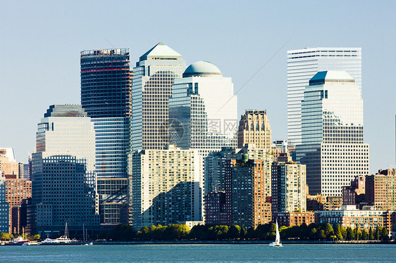 美国纽约市曼哈顿摩天大楼旅行城市外观位置世界建筑建筑物建筑学市政图片