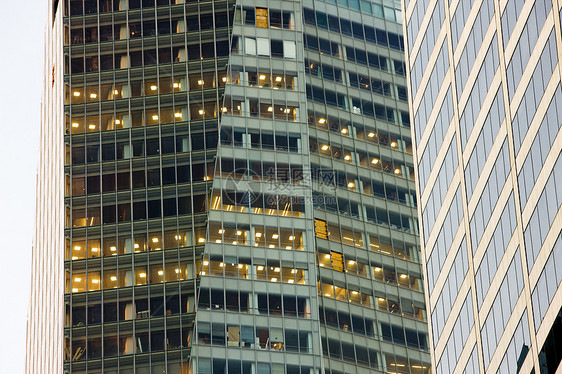 美国纽约州纽约市曼哈顿大楼的详情建筑办公室外观摩天大楼世界城市旅行细节市政建筑学图片