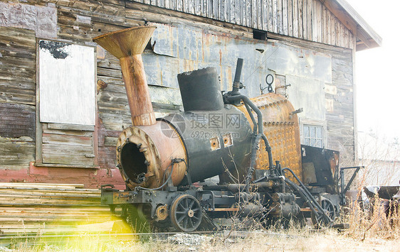美国新罕布什尔州布雷顿森林 华盛顿高峰铁路破坏运输仓库交通工具窄轨齿轨机器铁路运输蒸汽外观图片