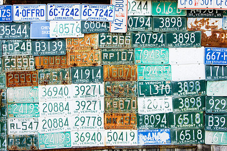 注册号 美国静物外观字母运输数字公路号码图片