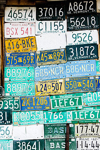 注册号 美国字母数字运输外观静物公路号码图片