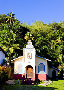 特立尼达马拉卡斯湾教堂宗教棕榈教会建筑物位置世界建筑岛屿旅行手掌图片