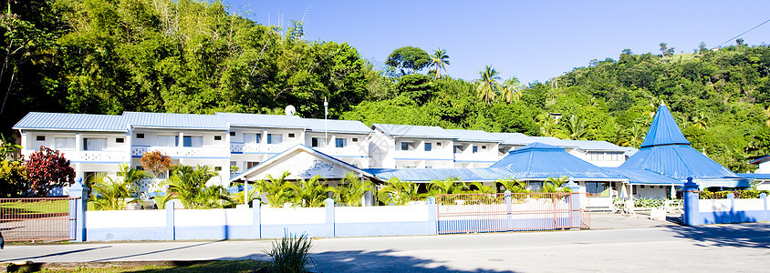 特立尼达马拉卡斯湾酒店旅行外观建筑学岛屿世界建筑物建筑住房位置图片
