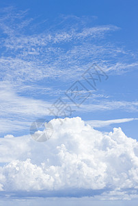 云外观蓝色白色背景天空图片