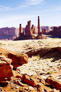 Totem Pool 美国犹他亚里索纳州古迹谷国家公园地质岩石自然现象旅行干旱构造外观图腾地质学自然保护区图片