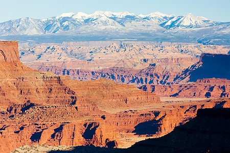 美国犹他州犹他州Canyonland国家公园地质外观岩石地质学位置山脉自然保护区旅行侵蚀世界图片