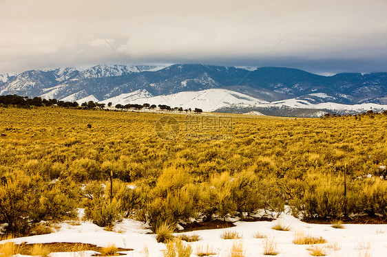 美国科罗拉多州圣胡安山海角世界外观山脉位置风景旅行图片