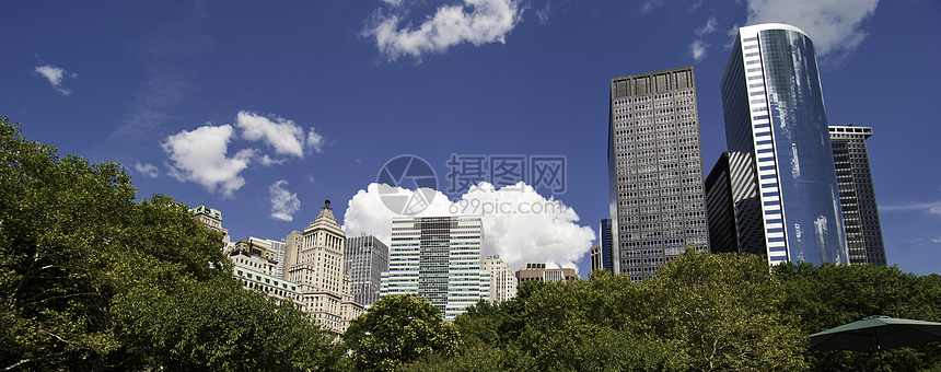 纽约市大楼全景观纽约大厦旅游历史市中心地标公园自由办公室女士中心商业图片