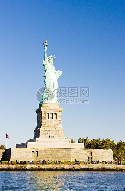 自由女神像 美国纽约外观世界旅行纪念碑地标位置雕塑自由雕像图片