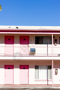 美国内华达州拉斯维加斯住宿阳台建筑学住房旅馆外观建筑汽车图片