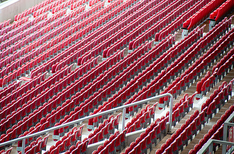体育场座红色运动游戏奇观棒球竞技场民众橙子塑料座位图片