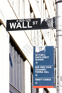 美国纽约市华尔街标志社城市商业世界外观金融位置交易交换股票经济图片