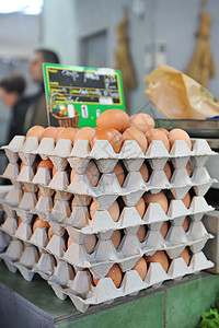 蛋动物食物杂货店铺纸盒宏观包装盒子饮食图片