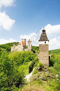 Hardegg城堡 下奥地利州 奥地利建筑学建筑物历史历史性据点建筑堡垒外观位置旅行图片