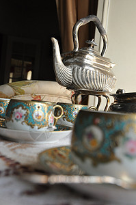 奢华茶烹饪博物馆沙漠午餐传统房子盘子图片