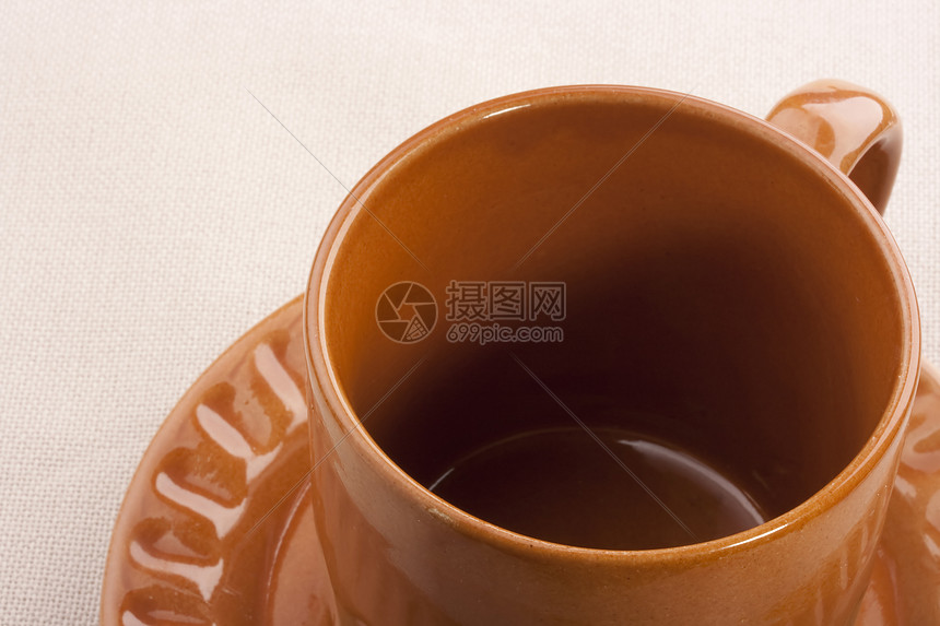 陶瓷杯棕色玻璃杯子咖啡店茶杯家居球座陶瓷拿铁蒸汽图片